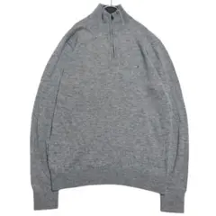 トミーヒルフィガー ラムウールニット セーター ハーフジップr79