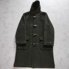 【希少色】OLD　ENGLAND ダッフルコート　ライム色　ヘリンボーン 希少 オールドイングランド メンズ合わせ ウールヘリンボーンダッフル