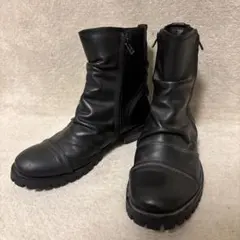 tete homme Crinkle Leather SideZip Bootsのサムネイル