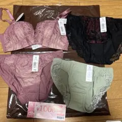 aimerfeel 新品未使用！ ブラセット、ショーツセット