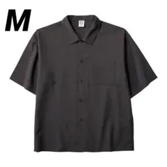 【新品未使用】ワークマン リネンライクドライタッチ半袖シャツ M チャコールのサムネイル