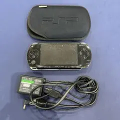 稼動 SONY ソニー PSP-1000 ブラック 黒 ゲーム機 本体 コード付