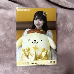 ≒JOY ニアジョイ 生写真 ポムポムプリン コラボ 天野香乃愛 チュウ