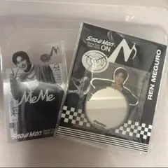 目黒蓮 SnowMan ON ミラーステッカー クリアステッカー 公式グッズ