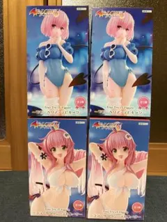 To LOVEる Trio-Try-iT Figur ララ×2個　モモ×2個のサムネイル
