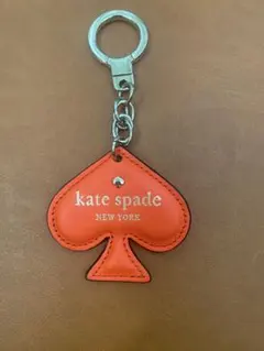 未使用品球 kate spade りんご型 ケース レザー キーホルダー 未使用品球 kate spade りんご型 コインケース レザー キーホルダー
