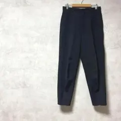 アパートバイローリーズ　スラックス　黒　セレモニー　ママスーツ　春夏　無地