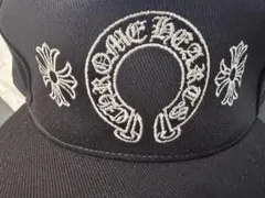 新品 正規 クロムハーツ キャップ ホースシュー CHROME HEARTS 黒のサムネイル