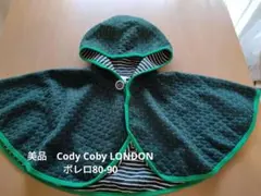 美品　Cody & Colby ベビーポンチョ 80-90
