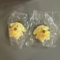 ぬいぐるみといっしょフィギュア　ポムポムプリン×2