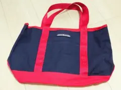 TOMMY HILFIGER トートバッグ ネイビー/レッド