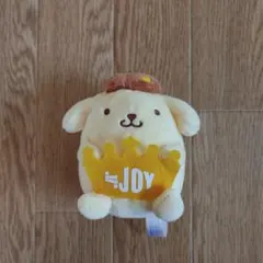 ≒JOY ニアジョイ ポムポムプリン ぬいぐるみマスコット イエロー