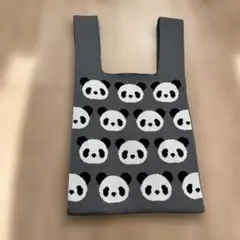 上野限定 　 パンダニットバッグMのサムネイル