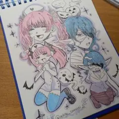 オリジナル手描きイラスト