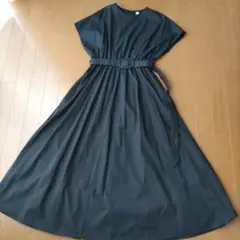 美品 ワンピース 黒フリーサイズ 着画あり