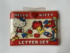 HELLO KITTY LETTER SET レッド1976