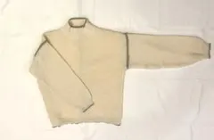 アイボリー ハイネックニットセーター M