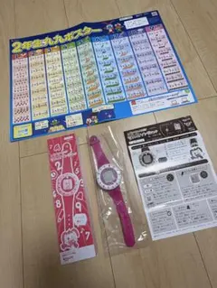 ★新品未使用★進研ゼミ小学講座 チャレンジ2年生 九九ソングバンド 2026年版