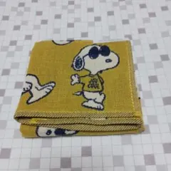 【新品】⑥　スヌーピー　ガーゼハンカチ