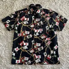 STUSSY/ステューシー/アロハシャツ/SSリンクロゴ/国旗