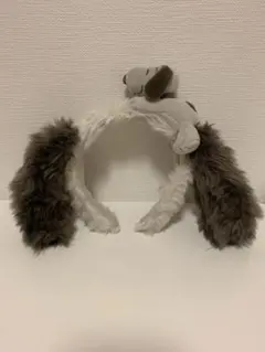 【美品】USJ スヌーピー カチューシャ ぬいぐるみ付き