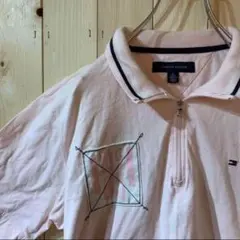 AE055 トミーヒルフィガー TOMMY HILFIGER ジップ Tシャツ
