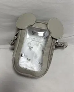 ミッキーマウス耳付きポーチ