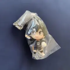 【匿名配送】でふぉフィグ！　ハイキュー!!　烏野高校　キーホルダー　山口忠