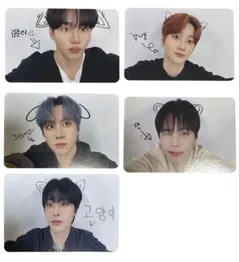 WEi MAKESTARトレカ フォトカード5枚セット