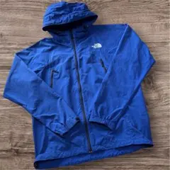 THE NORTH FACE ナイロンジャケット ブルー　【XL】 フード付きのサムネイル