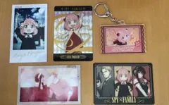 SPY×FAMILY アーニャキーホルダーなどフォージャー家５点セット