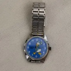 ドナルドダック アナログ手巻き時計 レア