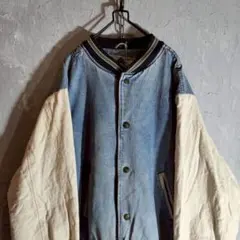 gear デニムジャケット　スタジャン　ブルゾン　アワードジャケット　M相当