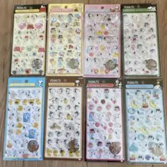 【正規品】PEANUTS BONBON DROP シール　コンプリート8枚セット