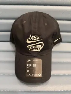 【早い者勝ち】新品 NIKE 韓国限定　カスタムキャップ　ブラック×ホワイト