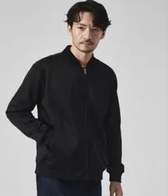 ★週末限セール【未使用】ABAHOUSE GRAY エレガントスウェットブルゾン