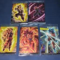 【匿名配送】ドラゴンボール　イタジャガ７　孫悟空　五変化セット