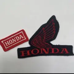HONDA ホンダ ワッペン 2種セット 刺繍のサムネイル