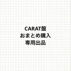 CARAT盤 2点