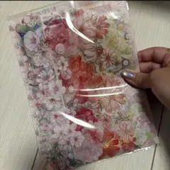 ［NO.15］断捨離海外マステ切売　ピンク赤系