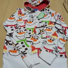 アナ雪　ディズニー　オラフ　パーカー　Ssize
