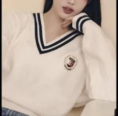 タグ有Bibiy. B. SAILOR KNIT セーラーニット ホワイト - メルカリ