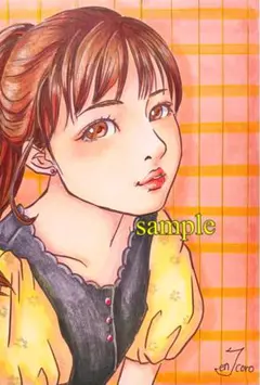 手描きイラスト オリジナル ポストカード