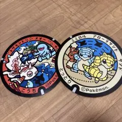 ポケふた うちわ ポケモンローカルActs物産展 4日目限定 4枚セット