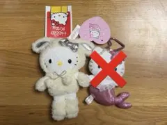 ハローキティ展 ぬいぐるみ 雪うさぎ