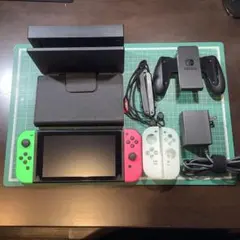 switch 本体（スプラトゥーン2セットモデル）64Gメモリ 純正ケース付き