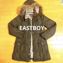 美品　EASTBOY レディース　フード付ダウンコート