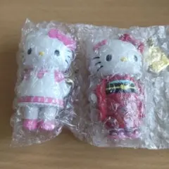ハローキティ展 シークレットマスコットチャーム 着物 ウェイター