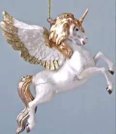 【おまとめ割対応可能】 ユニコーン ペガサス オーナメント 馬 クリスマス