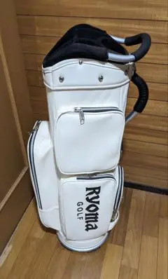 Ryoma ゴルフ キャディバッグ ホワイト RYOMA GOLF - Accessory Caddie Bag/Travel Cover